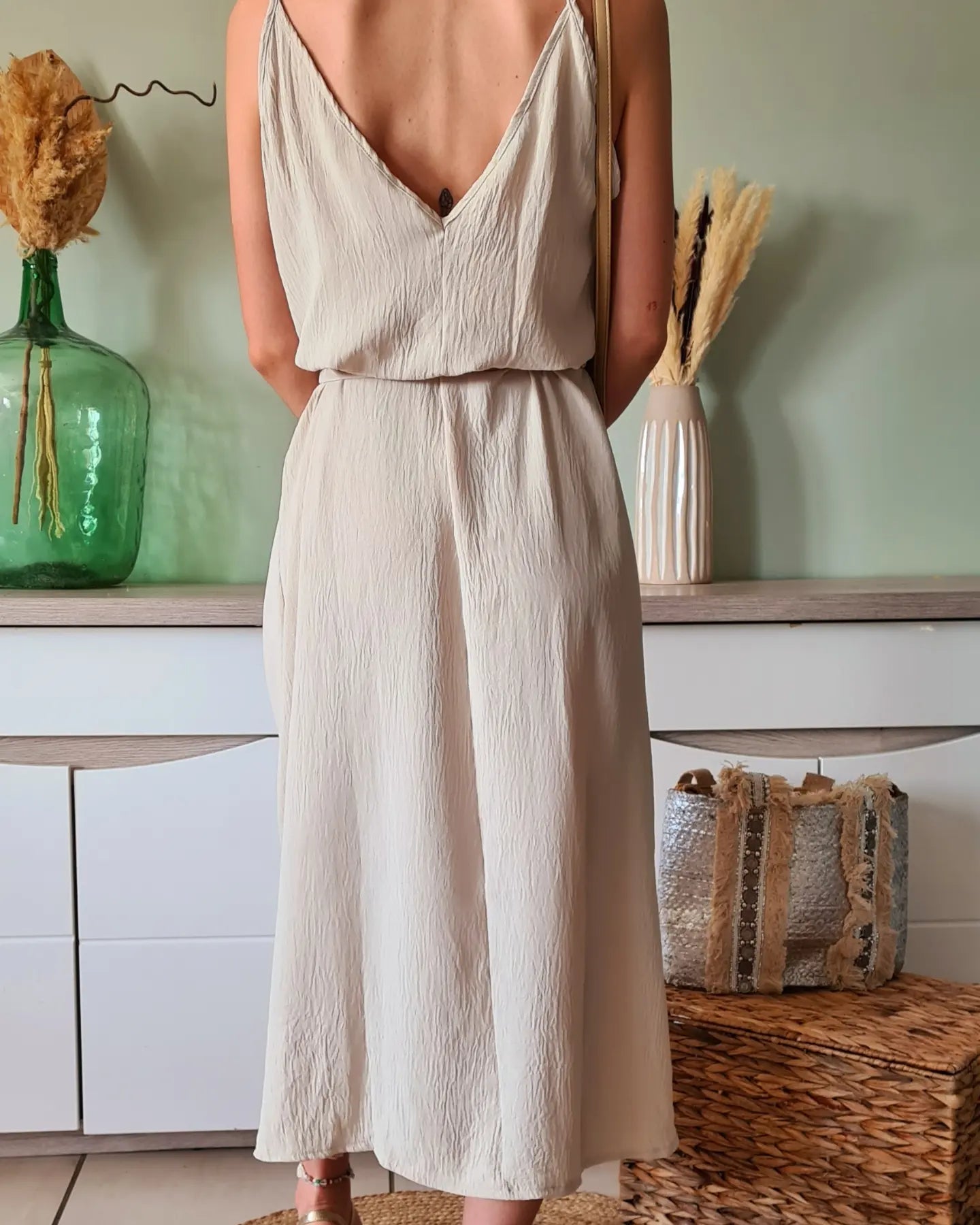 Robe Lilou beige