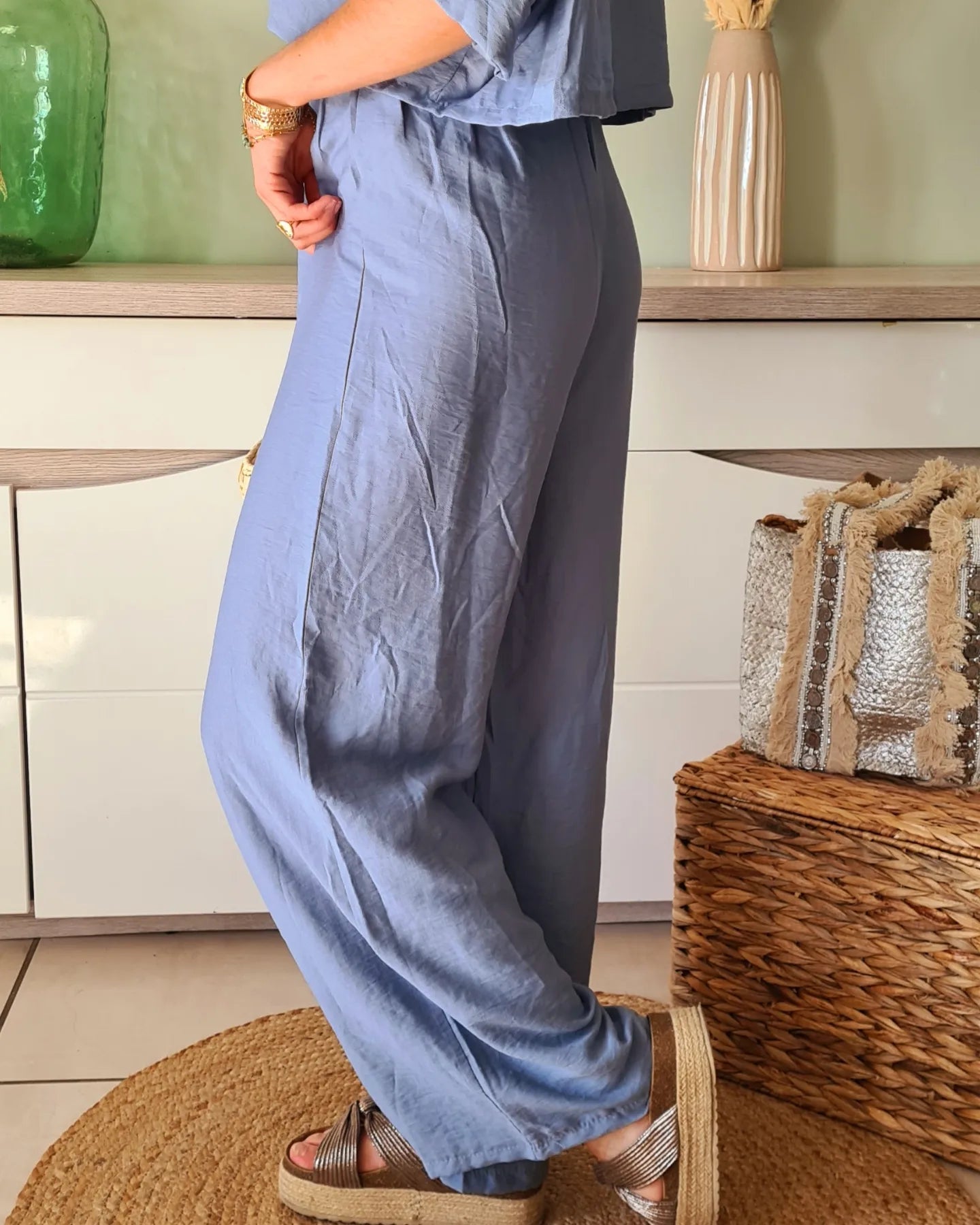Ensemble Jessica bleu