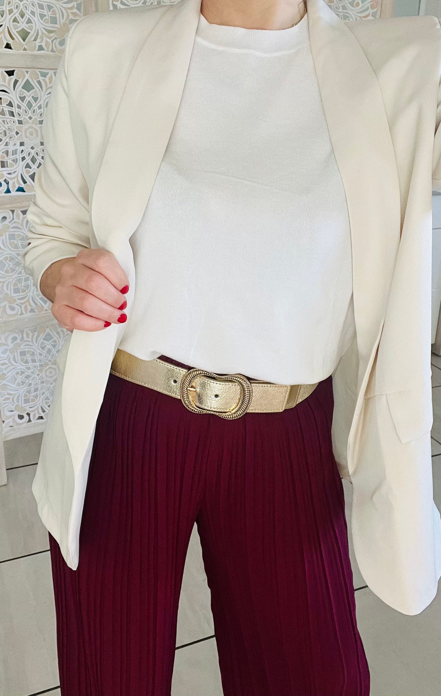 Blazer côme beige