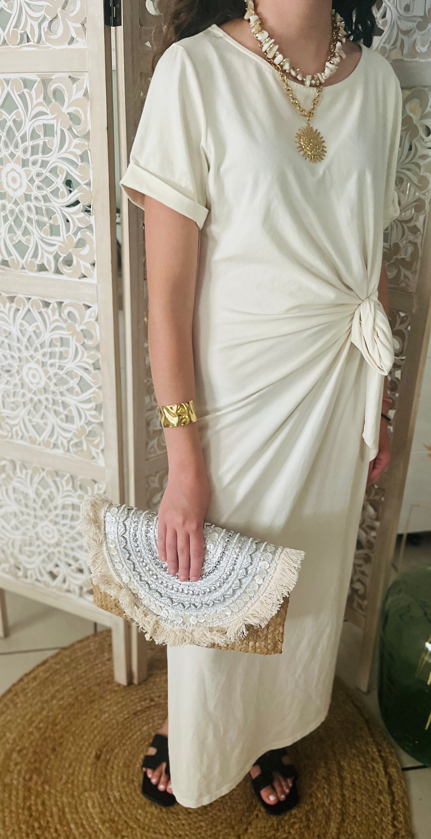 Robe Noëla Beige