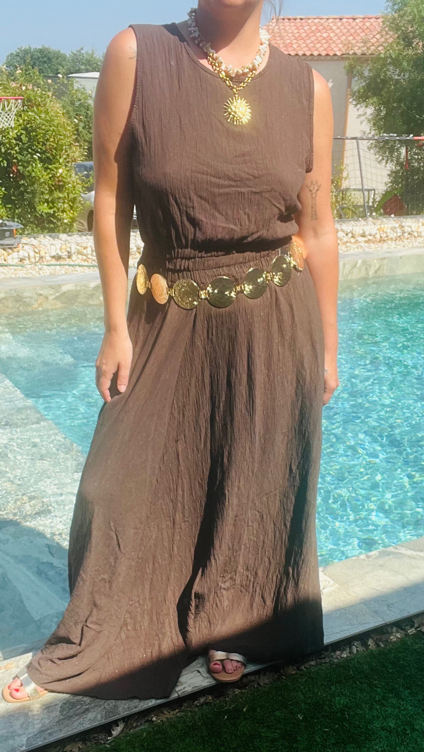 Top Lilia chocolat