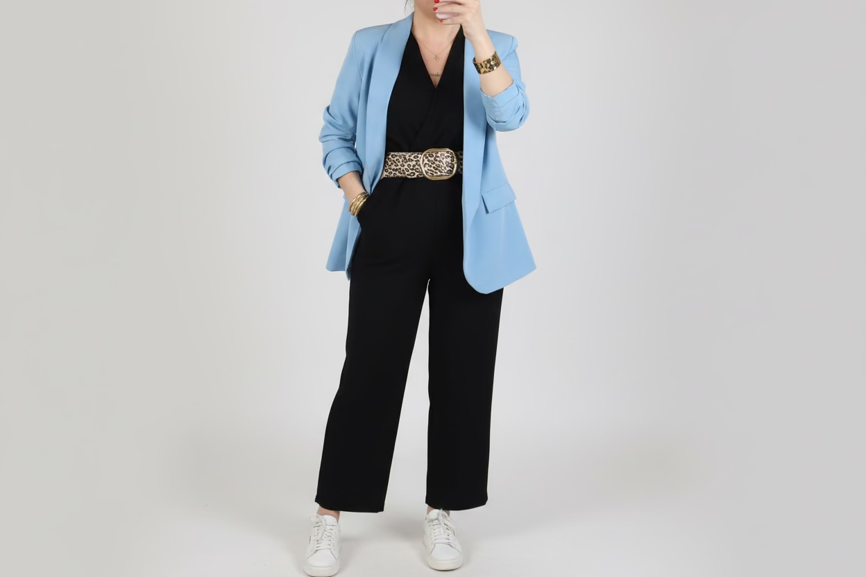 Combinaison Adèle Noire, féminine et tendance ( petite taille)