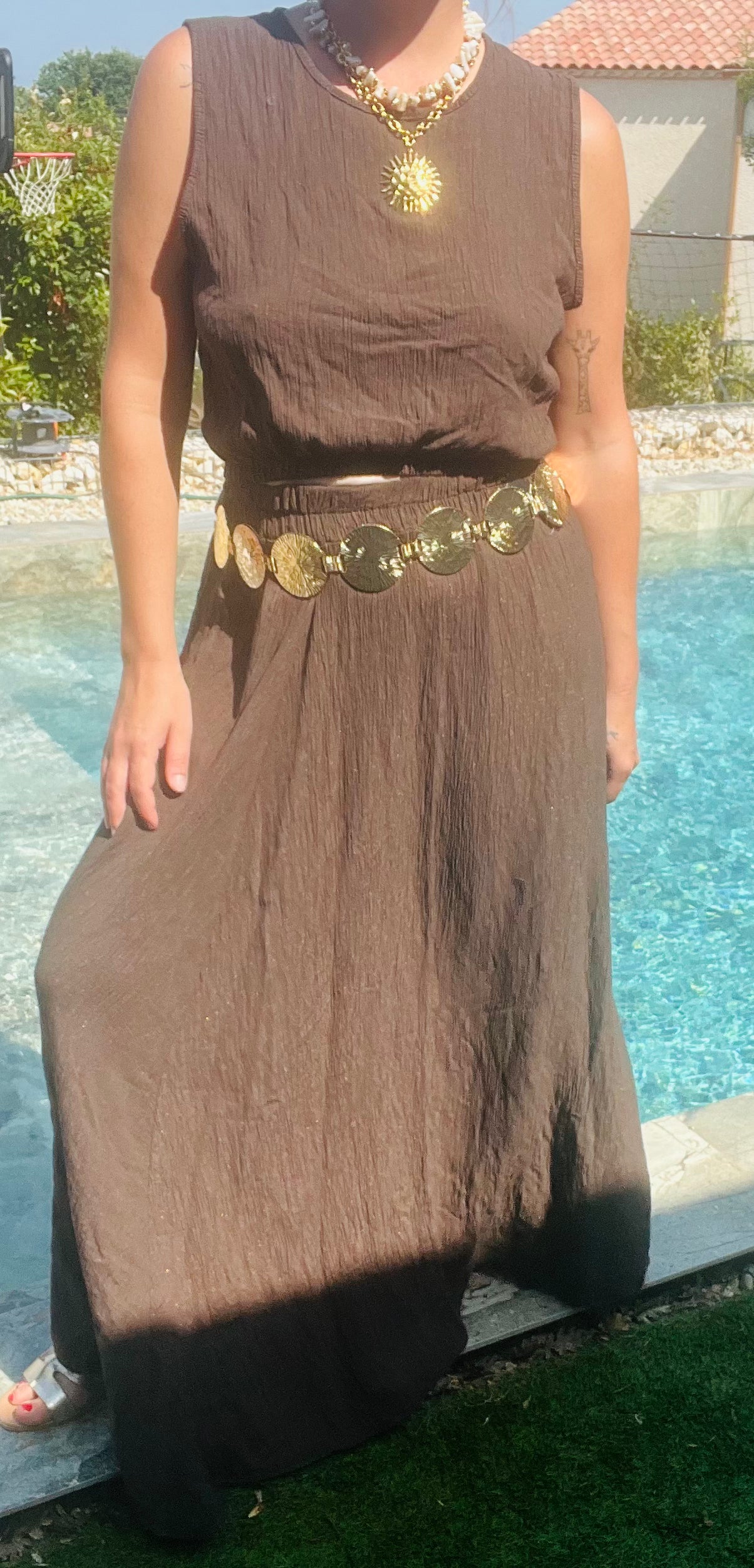 Top Lilia chocolat