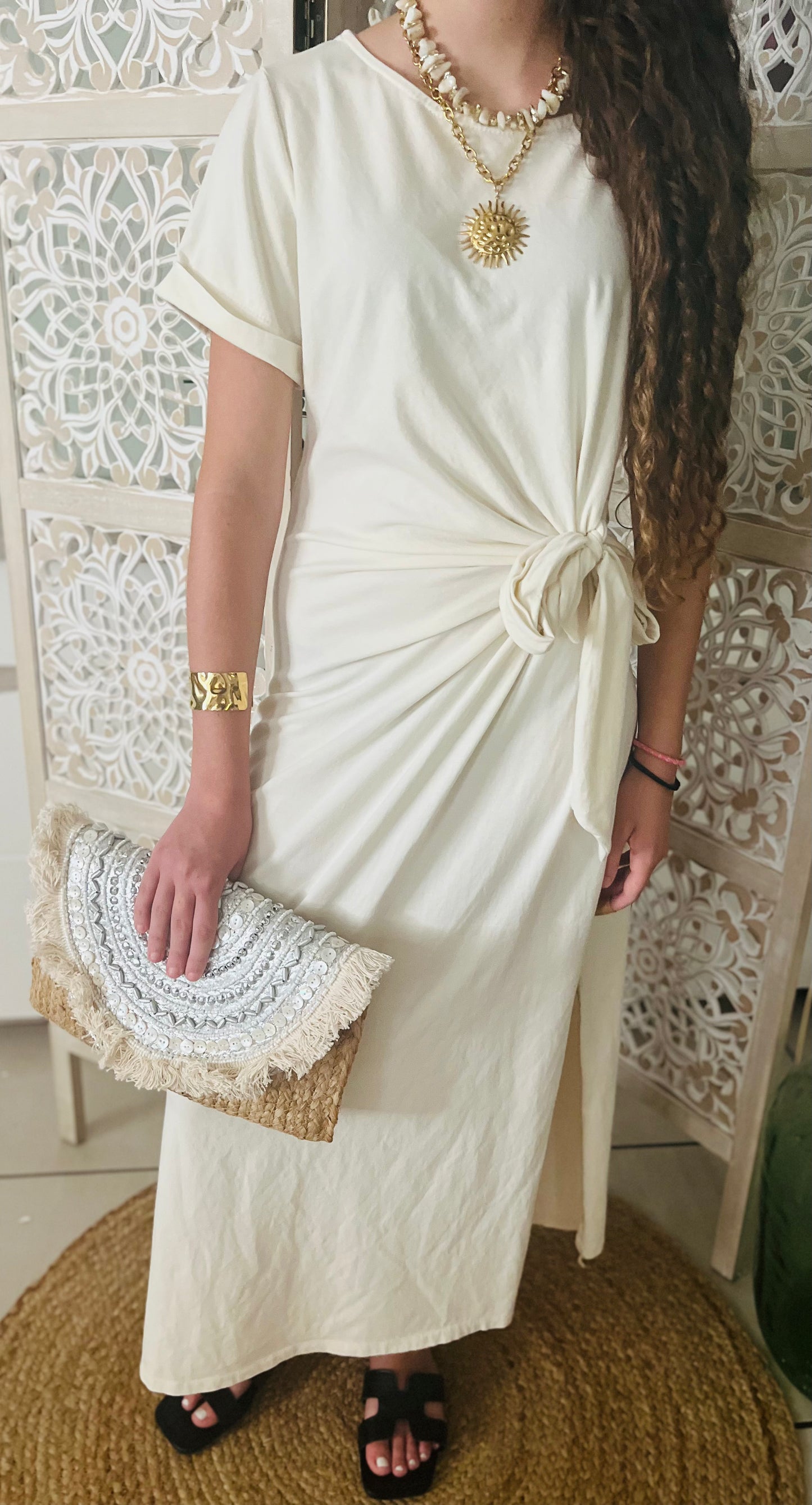 Robe Noëla Beige