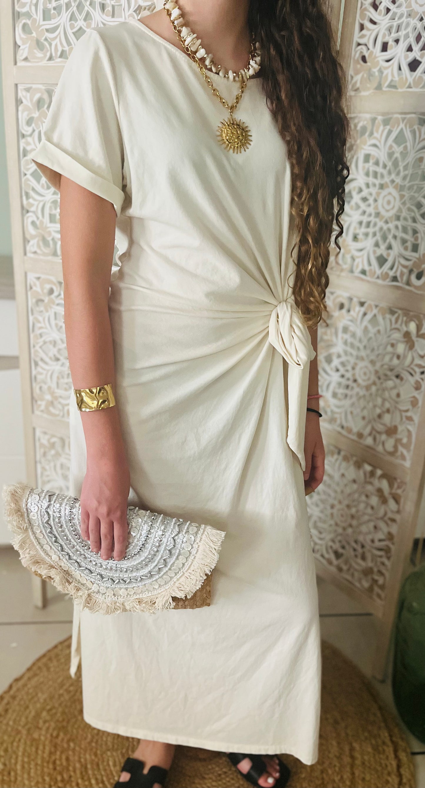 Robe Noëla Beige