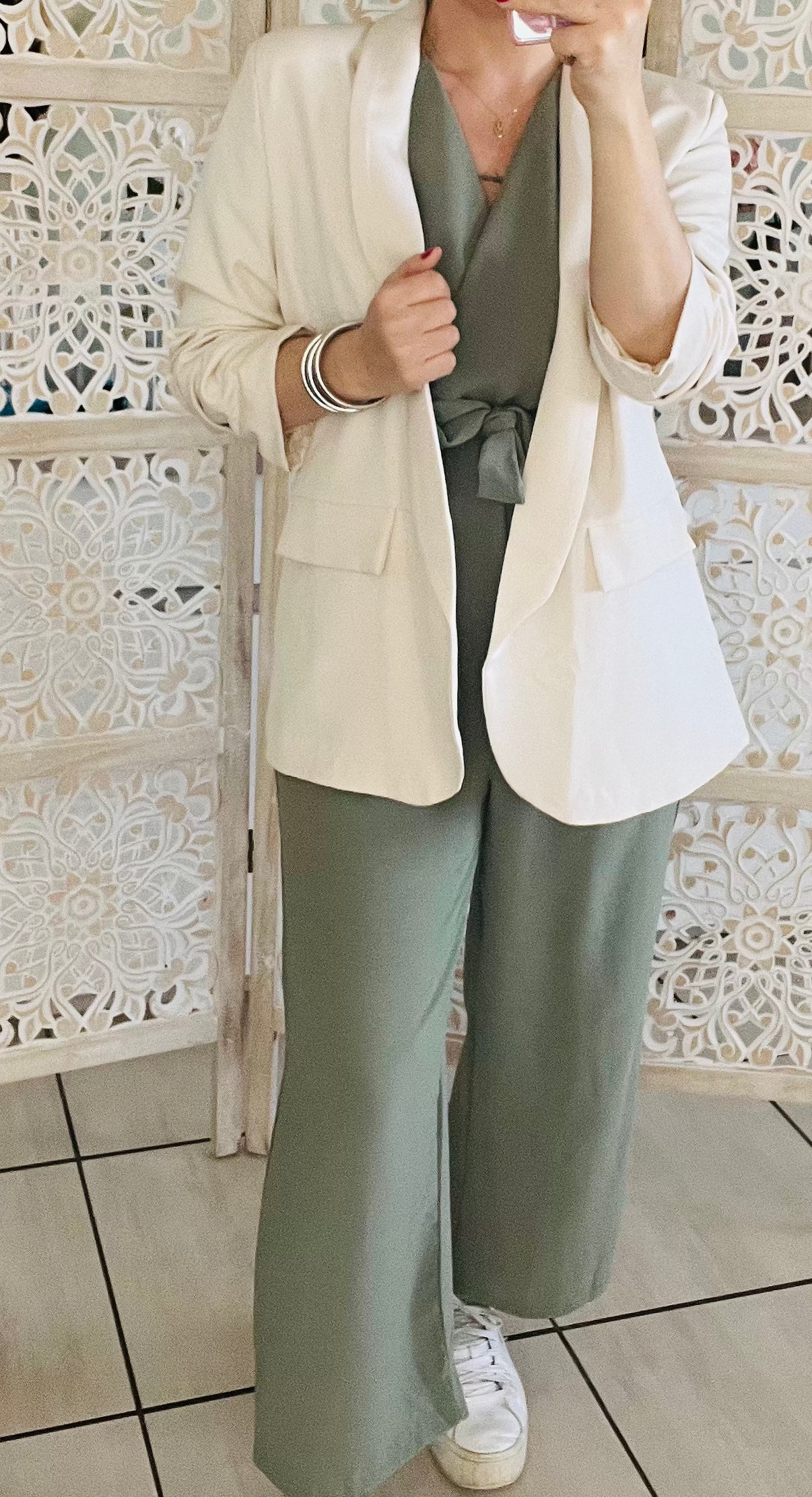 Blazer côme beige