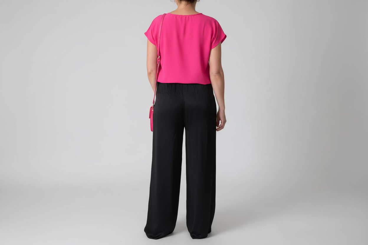 Top fluide tailles 36-44 - 100% polyester fabrication italienne