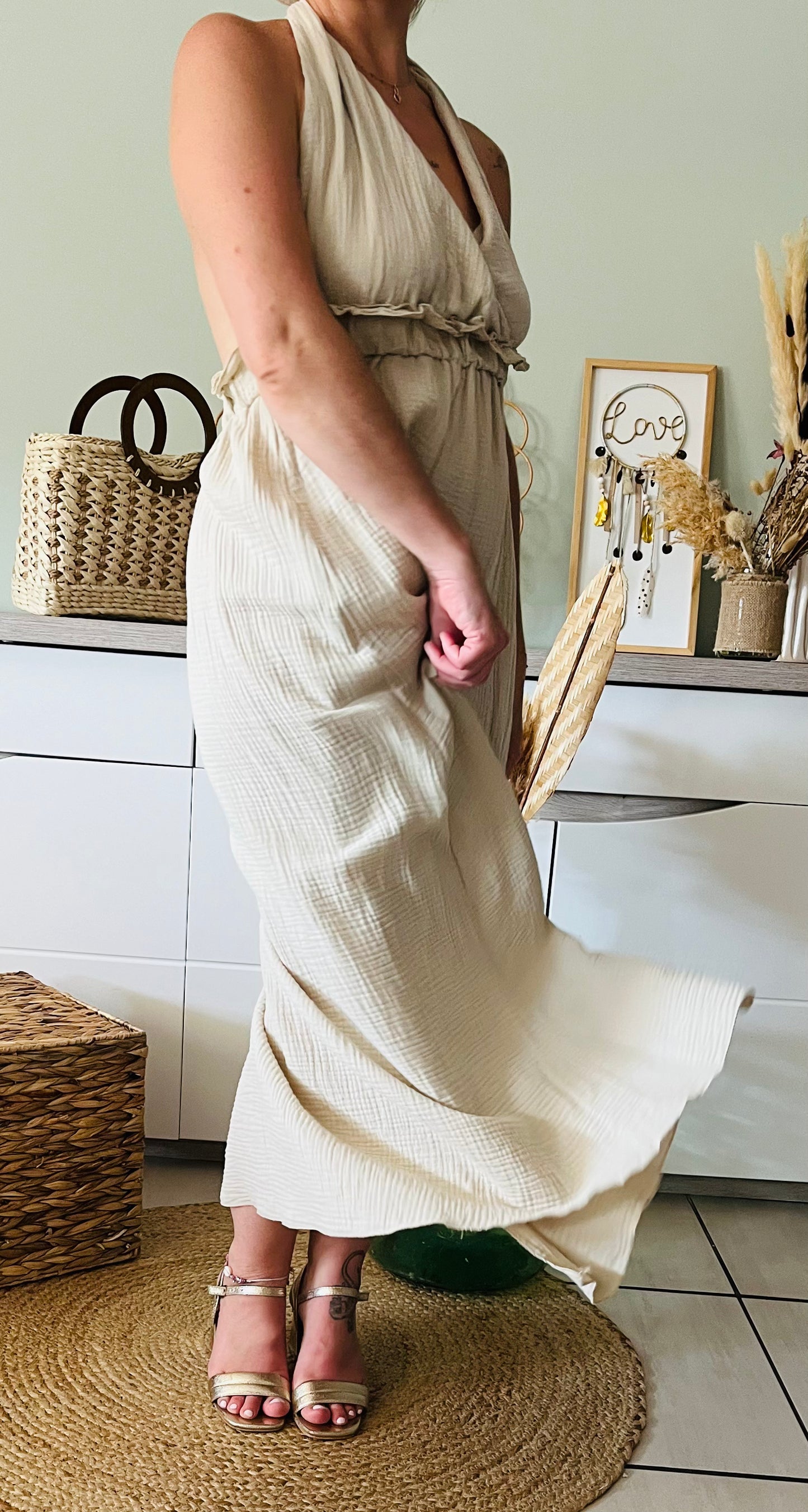 Robe Alice beige