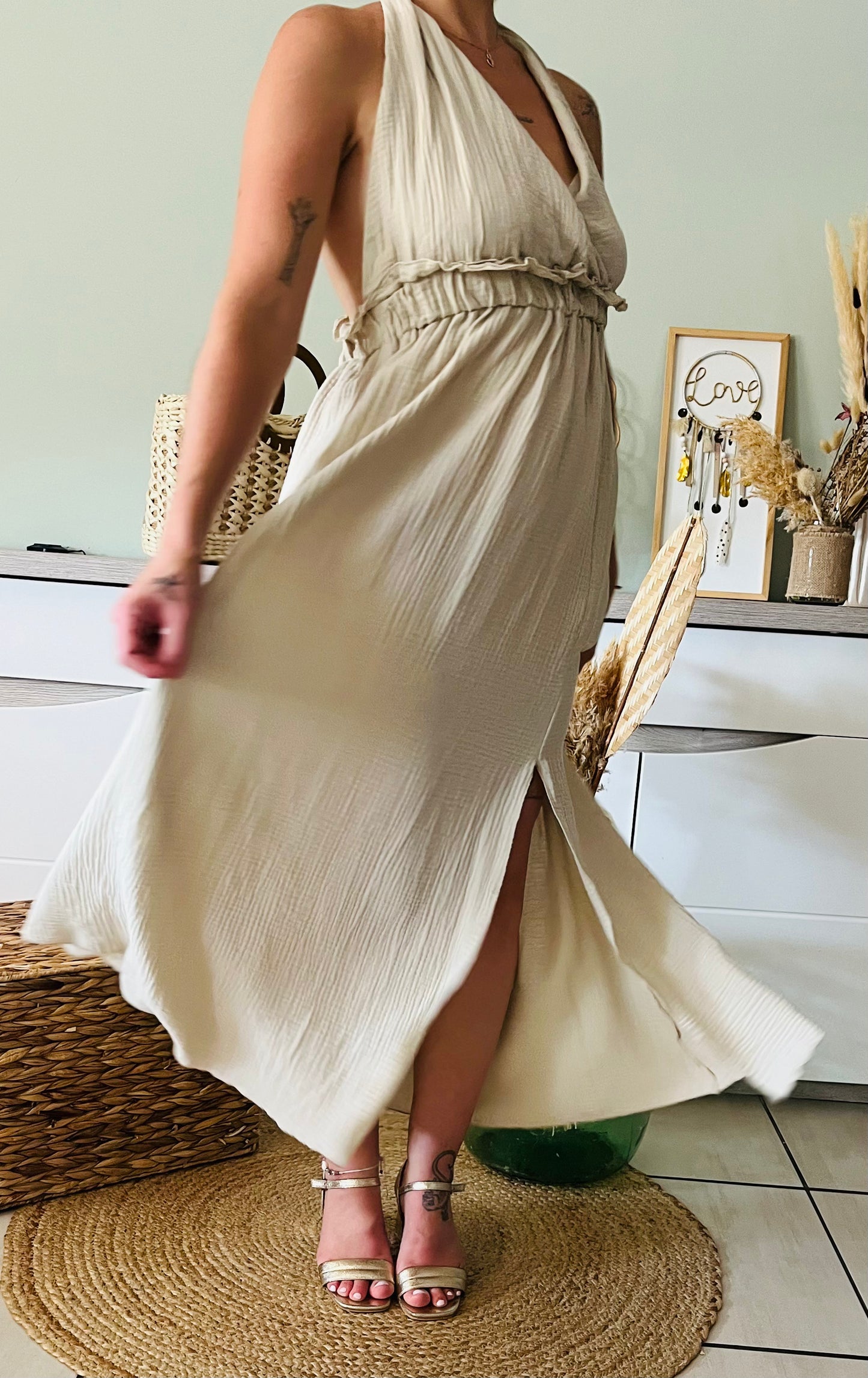 Robe Alice beige