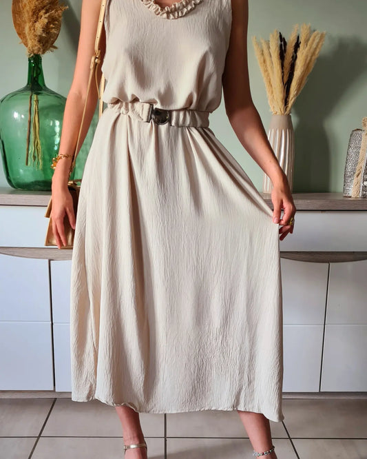 Robe Lilou beige
