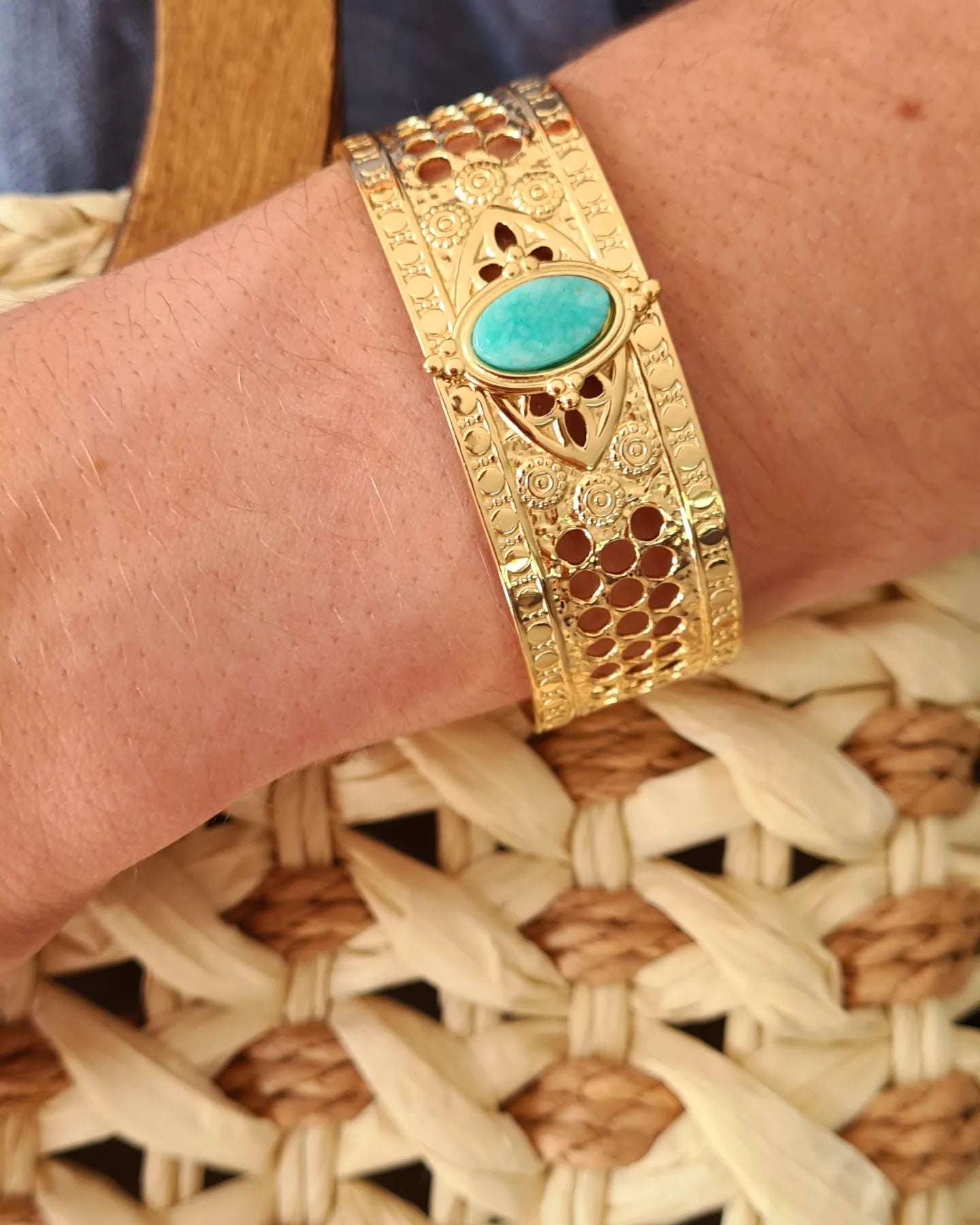 Le bracelet turquoise