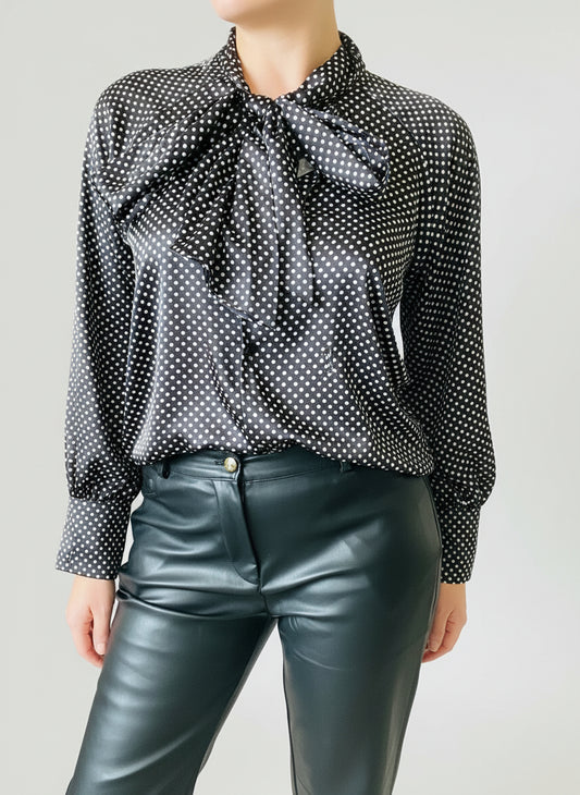 Chemisier col cravate Candle