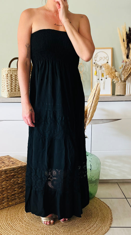 Robe Bustier Léa Noire
